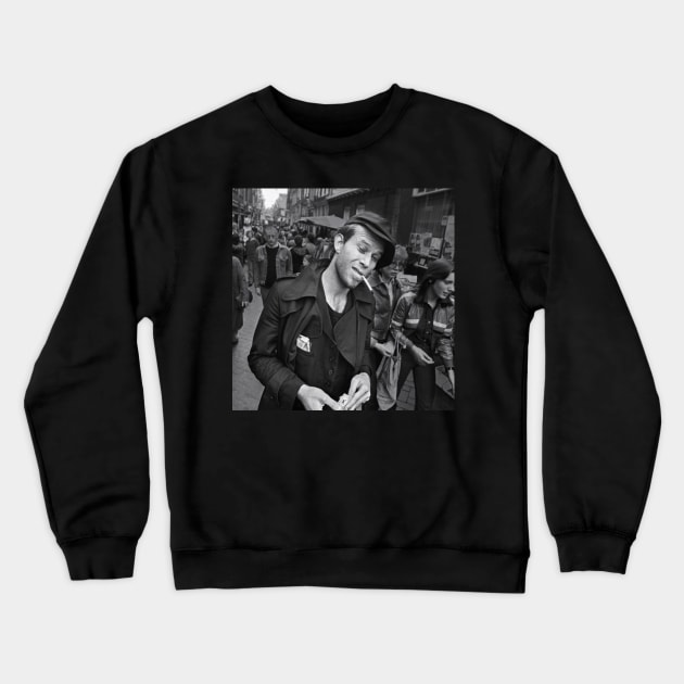 Tom Waits / 1949 Crewneck Sweatshirt by Nakscil